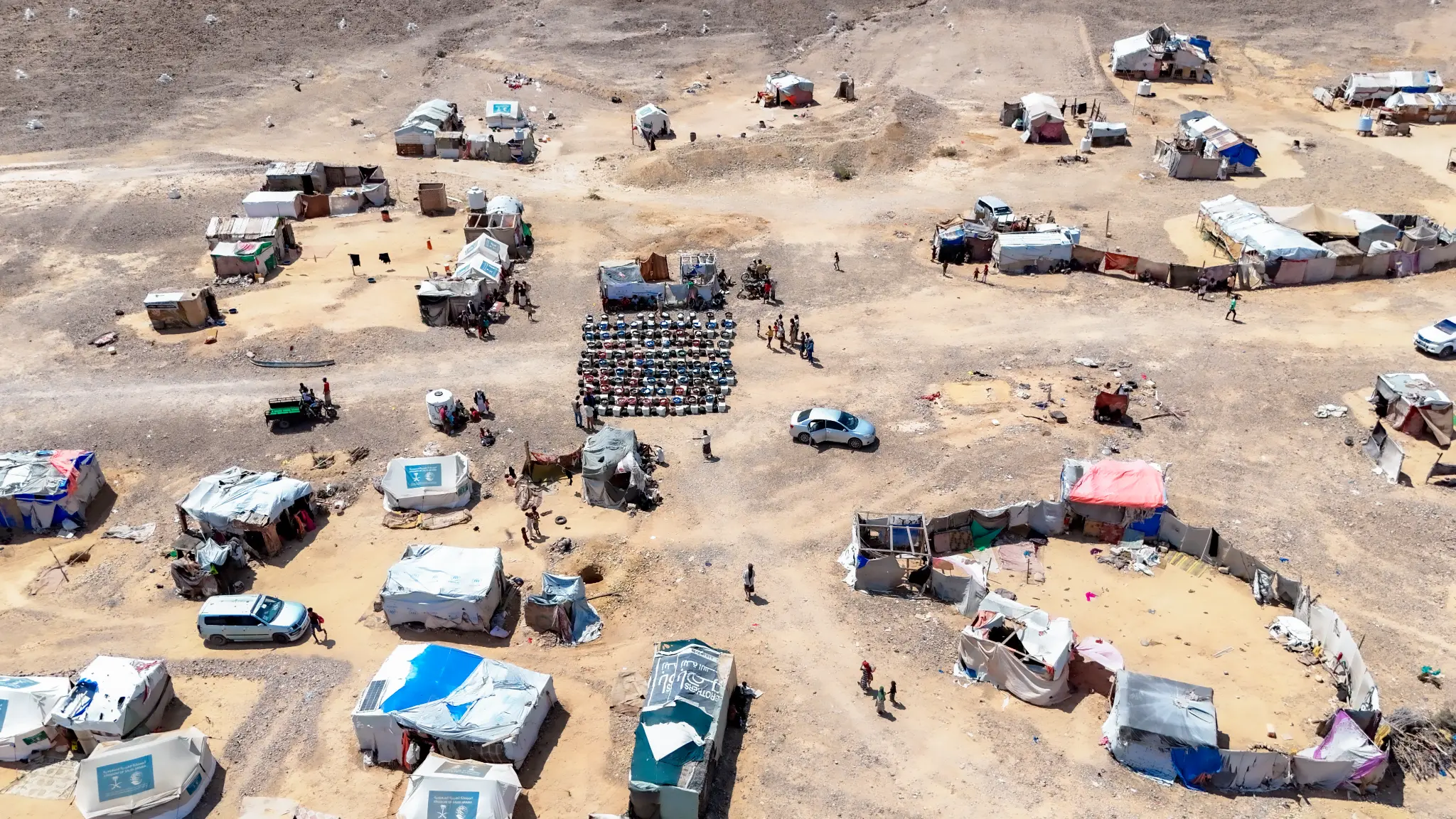 RFSD humanitarian camp - shelter and NFI assistance